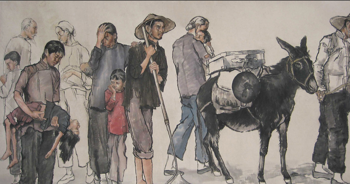 《流民圖》:為中華民族深重災難的奮力吶喊 《流民圖》:為中華民族深重災難的奮力吶喊